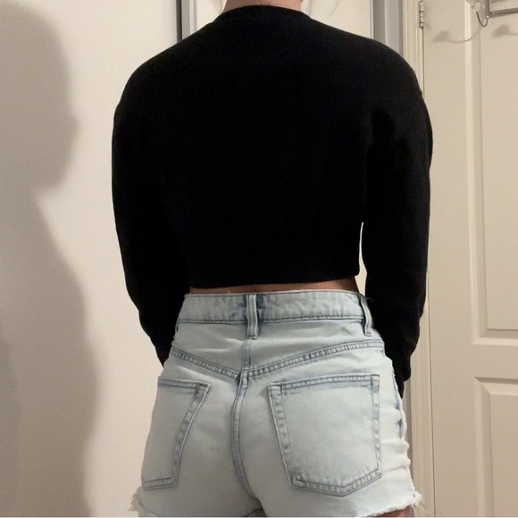 black cropped sweater H&M - Picture 2 of 2